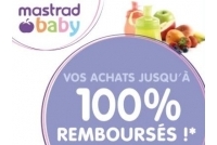 Mastrad Baby : opération 100% remboursés !