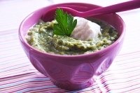 Cabillaud et sa purée d\'épinards et de potiron